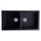 Alfi Brand Black 34" Undermount Dbl Bowl Granite Composite Kitchen Sink AB3420UM-BLA - alternate 1